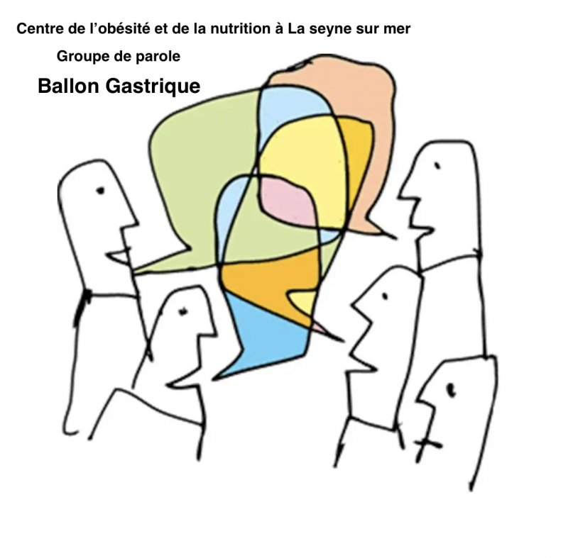 Groupe de parole pour préparer les patients en vu d'une intervention de chirurgie ou pour la pose du ballon gastrique.