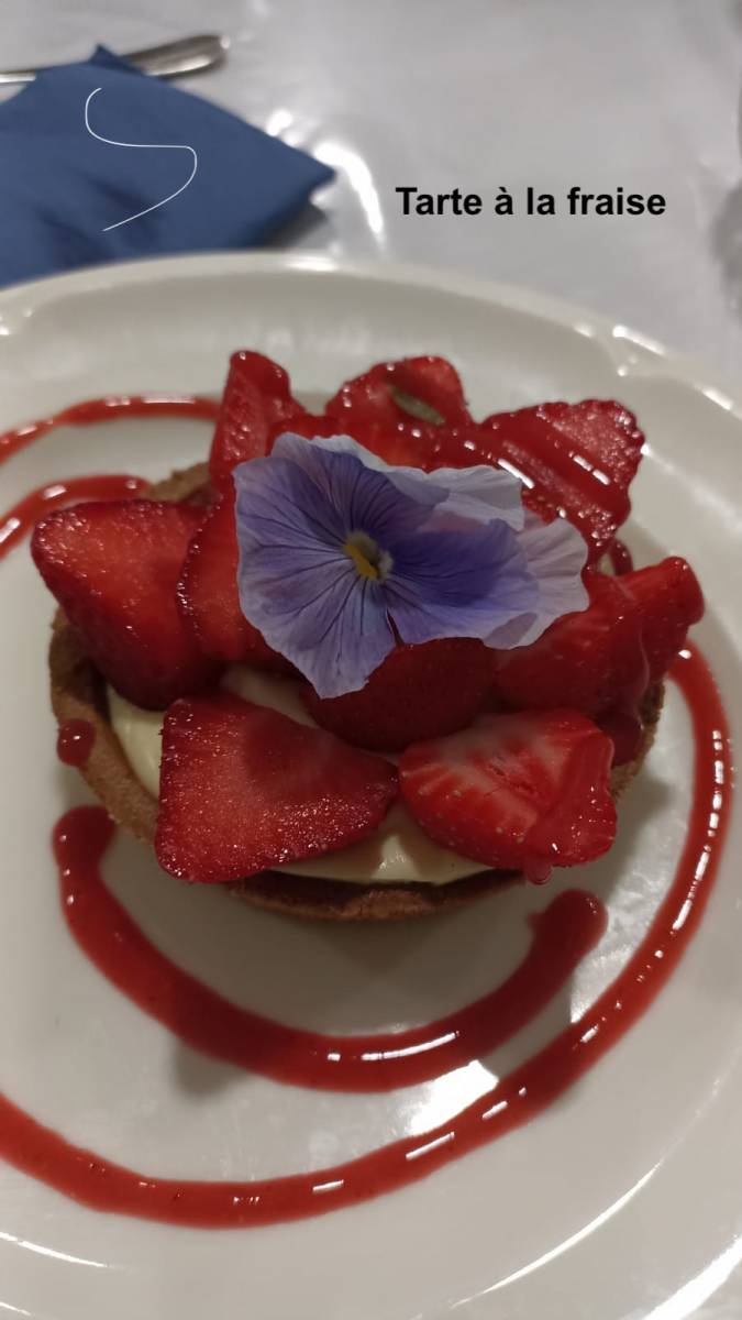 tarte à la fraise